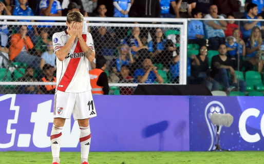 River se complicó desde temprano y no pudo ganar en su debut en la Sudamericana