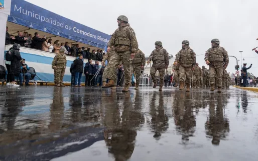 El mal clima obligó a suspender el Desfile Cívico-Militar