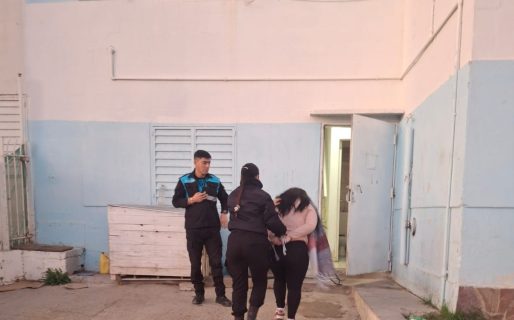 Violento disturbio en las 1.008: Una joven detenida por atacar a piedrazos un edificio y amenazar a una vecina