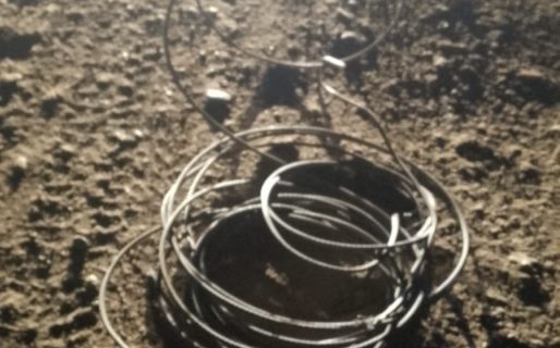 Un hombre y una mujer fueron detenidos por robar un rollo de cable de cobre a la operadora PECOM 