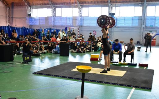 Liga Patagónica de Levantamiento Olímpico de Pesas en el Club Huergo