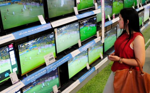 Suben las consultas por televisores a días del Mundial: «Cuanto más grande, mejor»