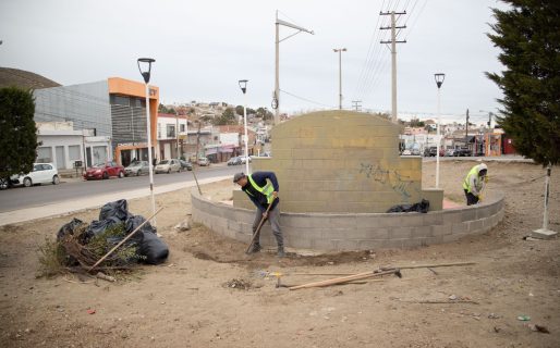 El Municipio avanza con la limpieza de espacios públicos