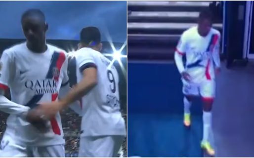 Alarma en Francia a días del Mundial 2026: Dembélé pidió el cambio y se fue al vestuario en el partido del PSG
