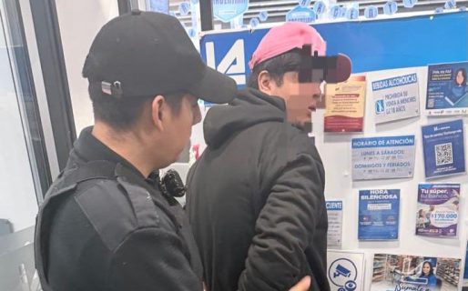 Intentó robar carne de un supermercado y terminó detenido