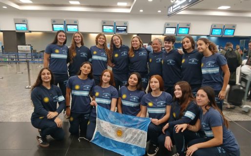 Waterpolo: Josefina Svoboda afronta el Sudamericano U16 con Argentina