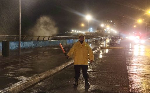 Destrozos e inundaciones en la Costa Atlántica tras el paso del ciclón extratropical