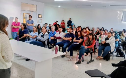 Equipos de los Hospitales Regional y Alvear se capacitaron en la “Ley Nicolás” y Gestión de Riesgos