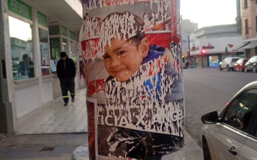 Caso Ángel: la indignación de su familia ante el retiro de carteles en el centro de Comodoro