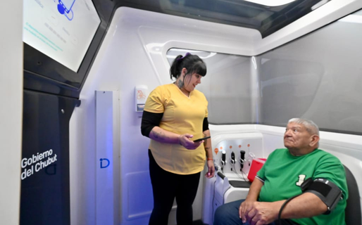 El Gobierno de Chubut habilitó una cabina de telemedicina en Standard Norte