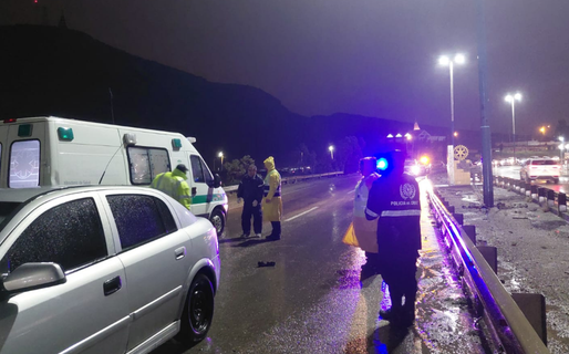 Un accidente vehicular generó demoras y desvíos en Ruta 3