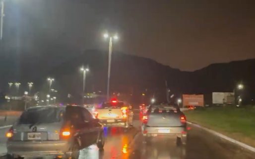 Comodoro bajo el agua: Reporte de una noche de lluvias persistentes