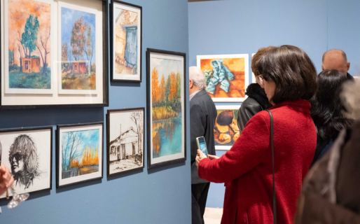 Quedó inaugurada la muestra «Instantes» de Susana García en Rada Tilly