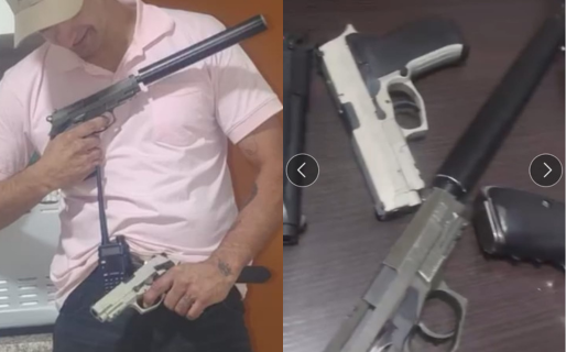 El perfil en redes de Uribe: armas, silenciadores caseros y un trágico final para su acompañante