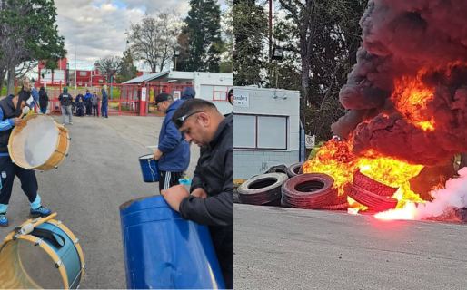 Ex trabajadores de Alpesca se manifestaron frente a Red Chamber y denunciaron incumplimiento de la ley de expropiación