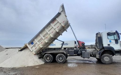 Piden precaución: Ruta 3 con calzada normal y riego con sal hacia el norte de Comodoro