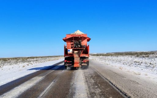 Extrema precaución en la Ruta 3: hay escarcha y calzada resbaladiza camino a Comodoro