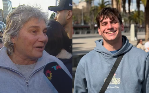 La emoción de la mamá de Gaspi por el masivo homenaje a su hijo en el Obelisco: “Se fue envuelto en amor”