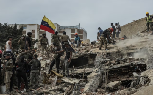Sobrevivientes de los terremotos en Venezuela alertan sobre la falta de comida: “Agarramos las sobras de los militares”