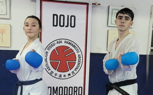 Franco Moroncini y Victoria Gallardo representarán al país en el Sudamericano de Colombia