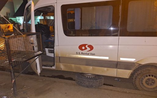 Intentó robar una rueda de auxilio y terminó detenido