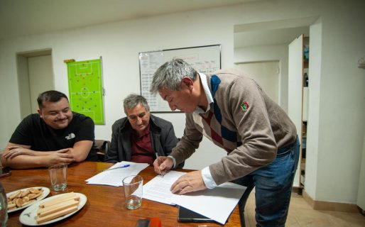45 jóvenes de Abel Amaya accederán a becas deportivas completas gracias a un convenio entre la Vecinal y Deportivo Portugués