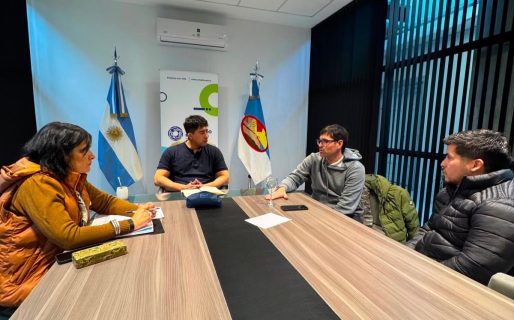 El municipio coordina acciones para el inicio de la obra de la escalera de LU4