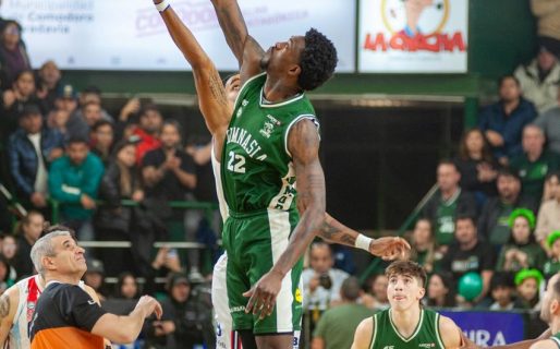 Gimnasia se va al descanso con ventaja: vence a Quimsa 41 a 33 en el Socios Fundadores