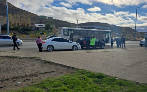 Choque sobre la Ruta 3 terminó con un vehículo secuestrado por infracciones