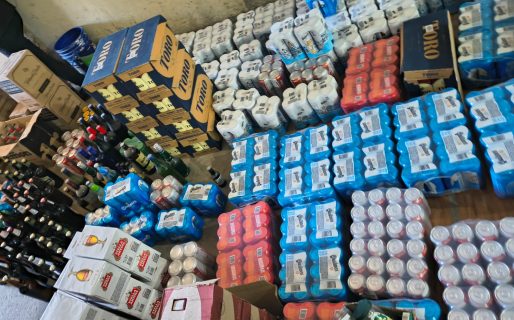 La Policía gestiona canjear bebidas alcohólicas secuestradas por alimentos no perecederos para donar a Comedores 