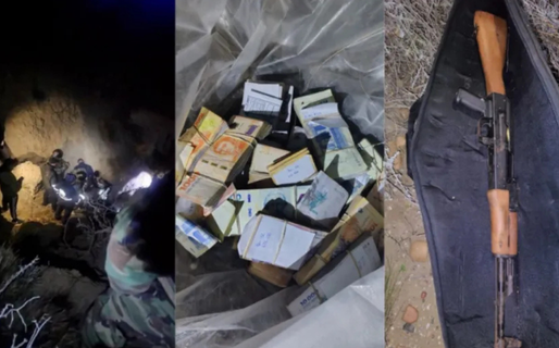 Drones, canes y rastrillajes en la noche: cómo fue el operativo en Ruta 3