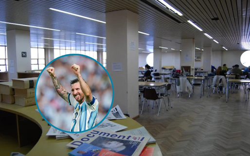 La universidad busca viralizar un saludo multitudinario para el capitán de la Selección Argentina