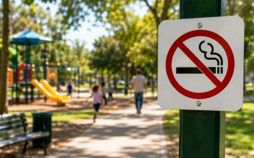 Una provincia prohibió el consumo de cigarrillos y vapers en plazas y paseos públicos