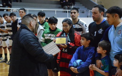 Flamengo Futsal rindió un sentido homenaje a Pablo Cárcamo