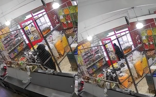 «Esto es un asalto»: ingresó armado a un local, efectuó un disparo y huyó sin robar