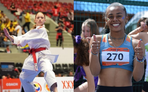 Las chubutenses Iara Refsgaard y Nimba St Fort Laurent lograron medallas a nivel nacional