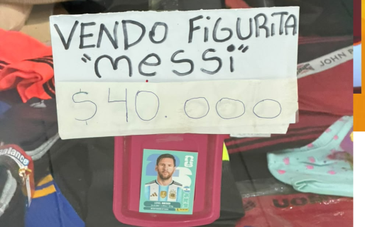 En Comodoro la figurita de Messi se vende hasta en 40 mil pesos