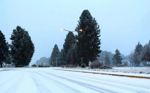 Alerta amarilla por nevadas en gran parte de Chubut para este miércoles: Qué se espera en Comodoro