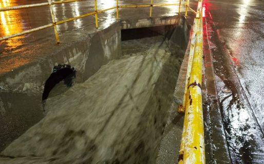 Cayeron casi 20 milímetros de agua durante la madrugada y los pluviales funcionaron a su máxima capacidad