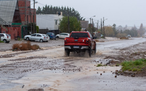 <strong>Las precipitaciones no dan tregua: ya cayeron 33 milímetros en Comodoro</strong>
