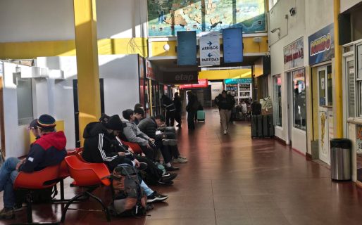 La Terminal de Ómnibus registra un intenso movimiento de pasajeros durante las vacaciones