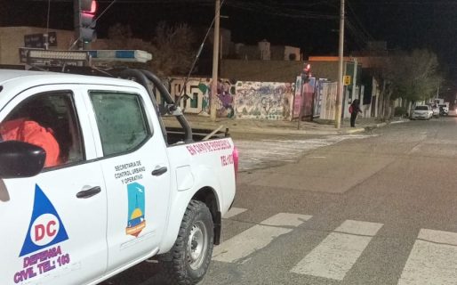 Defensa Civil pidió extremar los cuidados ante la ola de frío que afecta a la ciudad