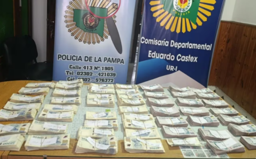 Un mendocino fue detenido en La Pampa tras quedarse con una mochila olvidada que tenía casi $90.000.000