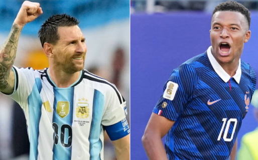 Kylian Mbappé recortó la diferencia con Lionel Messi en la tabla histórica de goleadores en Mundiales