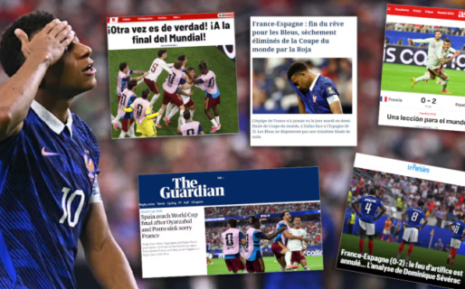 “Una masacre”: qué dijeron los diarios de Francia y España tras la primera semifinal del Mundial