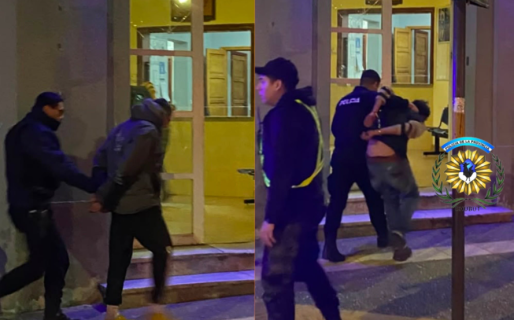Rompieron el vidrio de una camioneta para robar herramientas y fueron detenidos tras una persecución