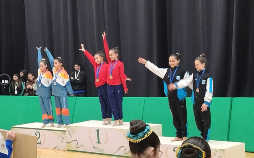 Gimnasia rítmica: “Olas del Sur” se trajo dos medallas del Nacional de Clubes Nivel B