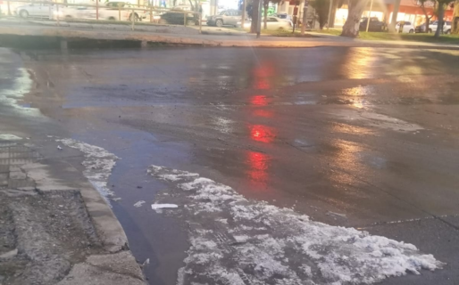 Otra noche con escarcha en Comodoro