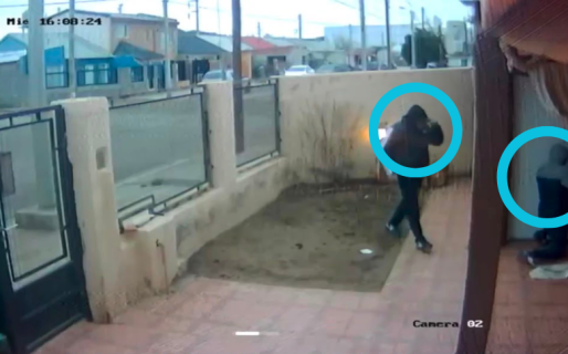 Forzaron la puerta de una vivienda en Ciudadela y escaparon cuando encontraron a los propietarios