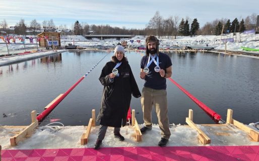 Tomás Barrios y María Laura Guerreiro buscaran ser protagonistas en la “Winter Swimming World Cup 2026”